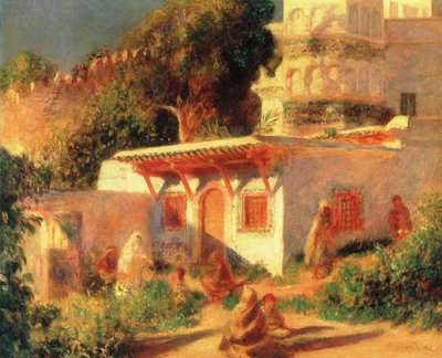 Mosque at Algiers by Pierre Auguste Renoir